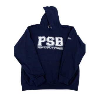 Sheridan PSB hoodie- Navy Blue- bold logo