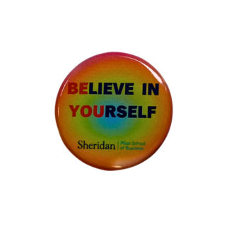 Sheridan Rainbow Button