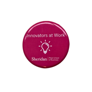 Sheridan Pink Button