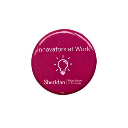Sheridan Pink Button