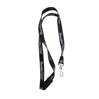 Sheridan PSB Glossy Lanyards - Black