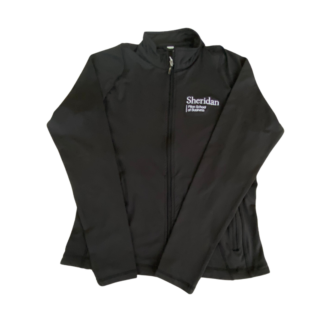 PSB Fleece Lined Zip-Up Black