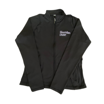 PSB Fleece Lined Zip-Up Black