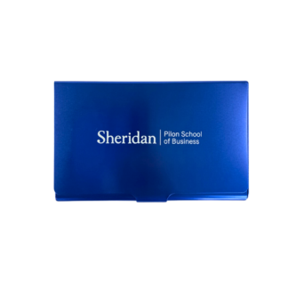 Blue Card Holder