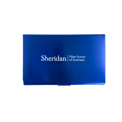 Blue Card Holder